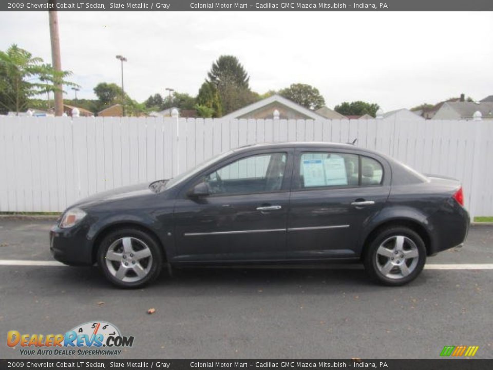2009 Chevrolet Cobalt LT Sedan Slate Metallic / Gray Photo #2