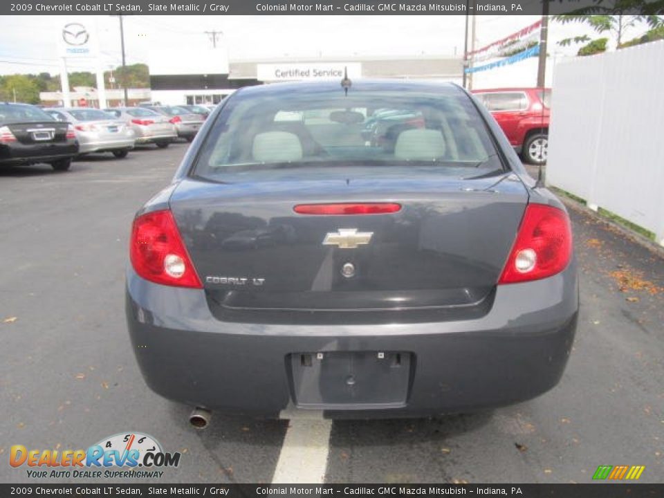 2009 Chevrolet Cobalt LT Sedan Slate Metallic / Gray Photo #5