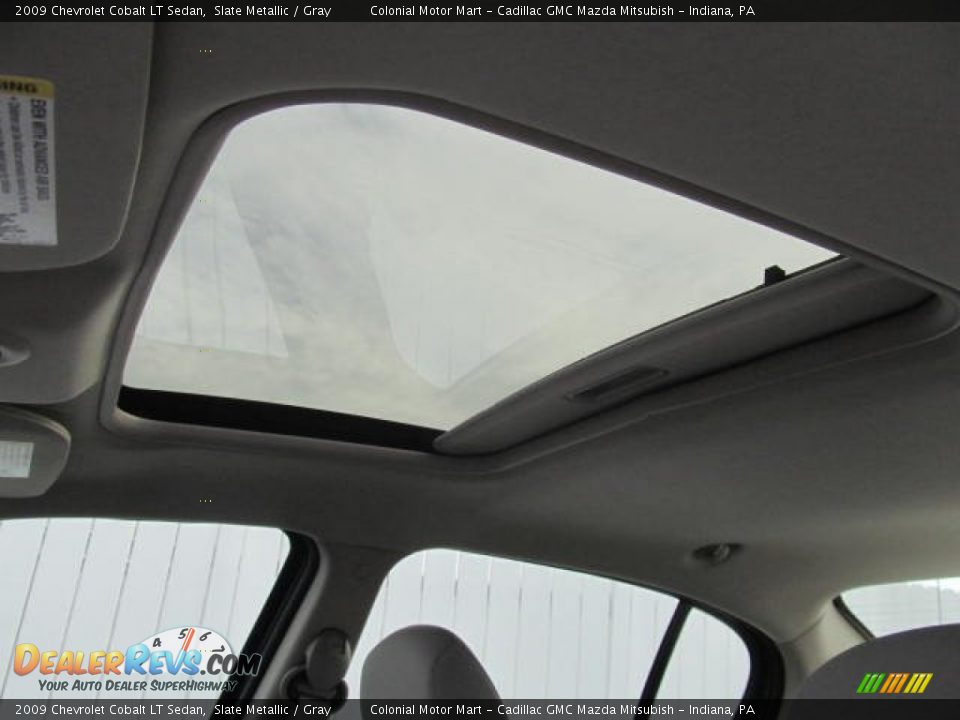 2009 Chevrolet Cobalt LT Sedan Slate Metallic / Gray Photo #12