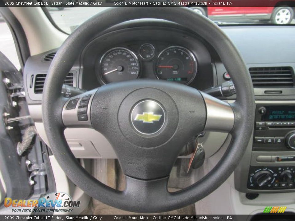 2009 Chevrolet Cobalt LT Sedan Slate Metallic / Gray Photo #15