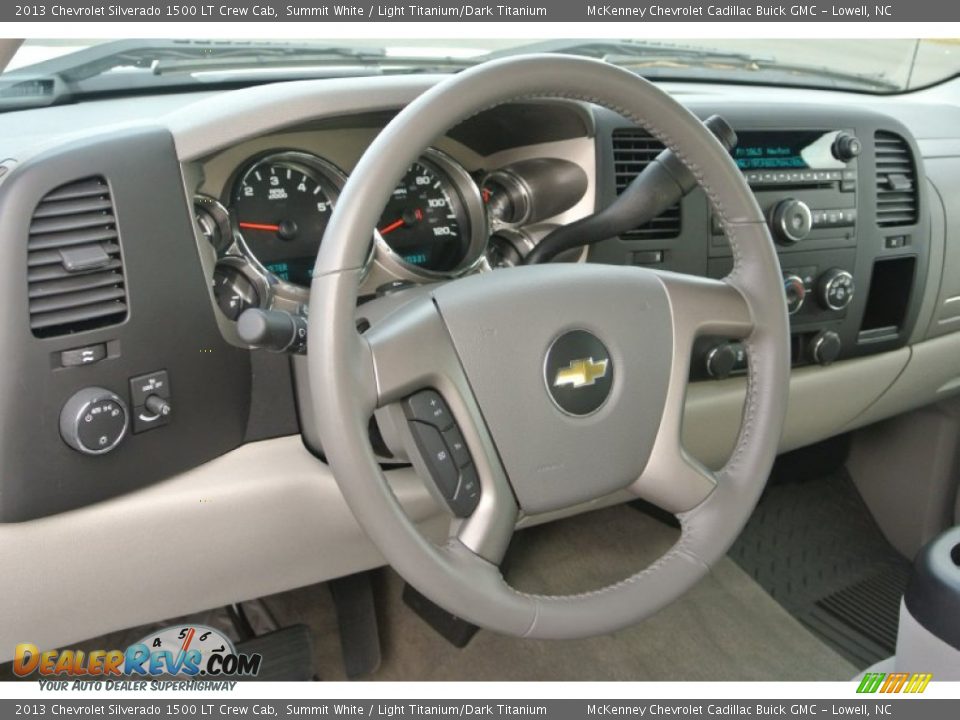2013 Chevrolet Silverado 1500 LT Crew Cab Steering Wheel Photo #25