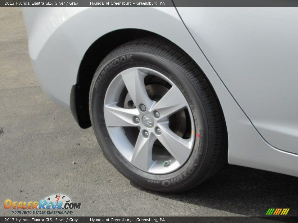2013 Hyundai Elantra GLS Silver / Gray Photo #3