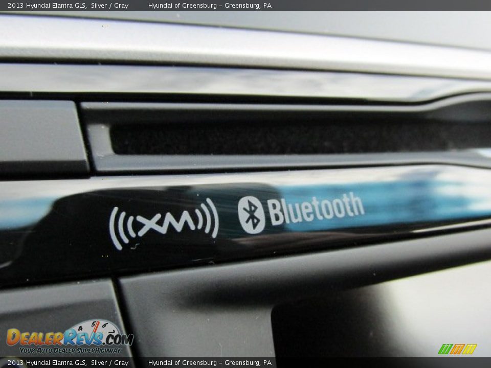 2013 Hyundai Elantra GLS Silver / Gray Photo #12
