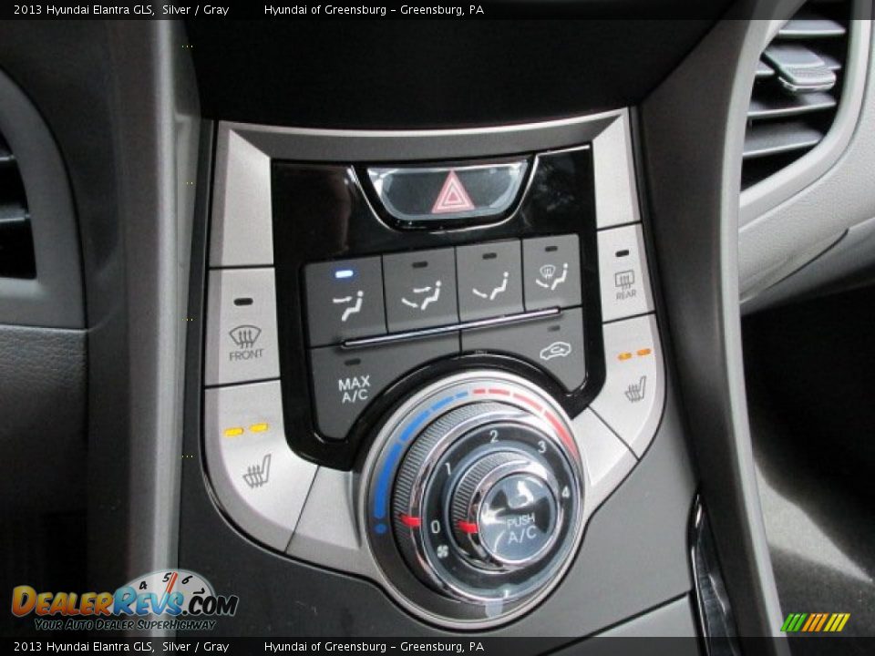 2013 Hyundai Elantra GLS Silver / Gray Photo #13