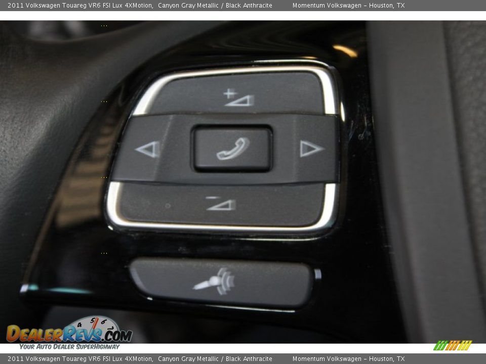 2011 Volkswagen Touareg VR6 FSI Lux 4XMotion Canyon Gray Metallic / Black Anthracite Photo #17