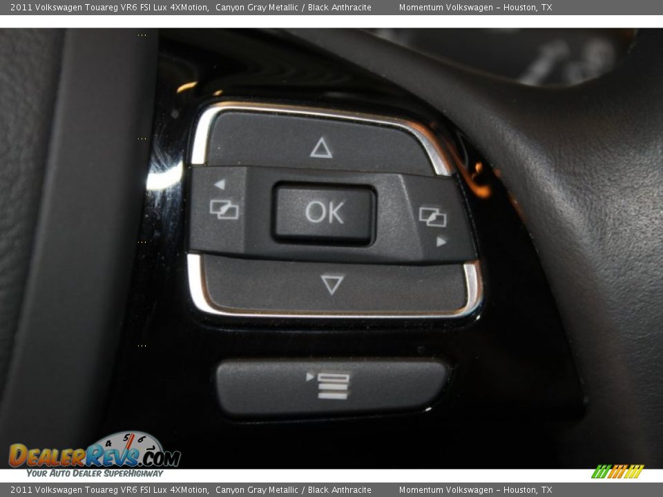 2011 Volkswagen Touareg VR6 FSI Lux 4XMotion Canyon Gray Metallic / Black Anthracite Photo #18