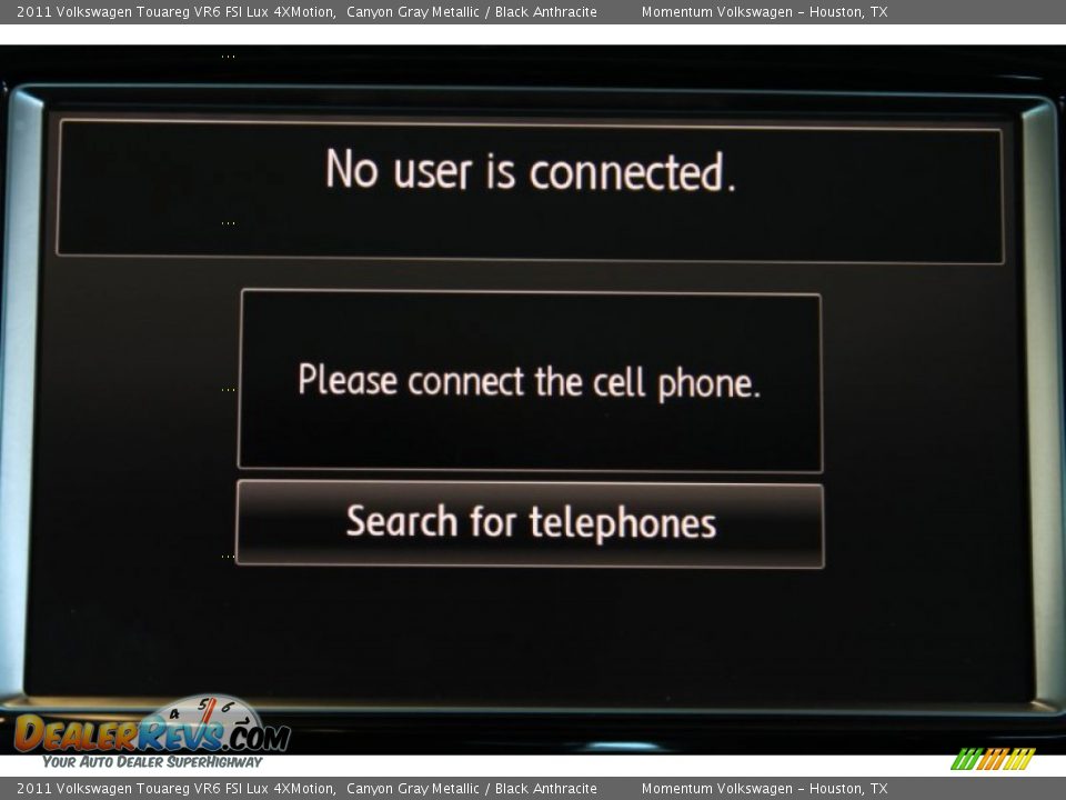 2011 Volkswagen Touareg VR6 FSI Lux 4XMotion Canyon Gray Metallic / Black Anthracite Photo #24
