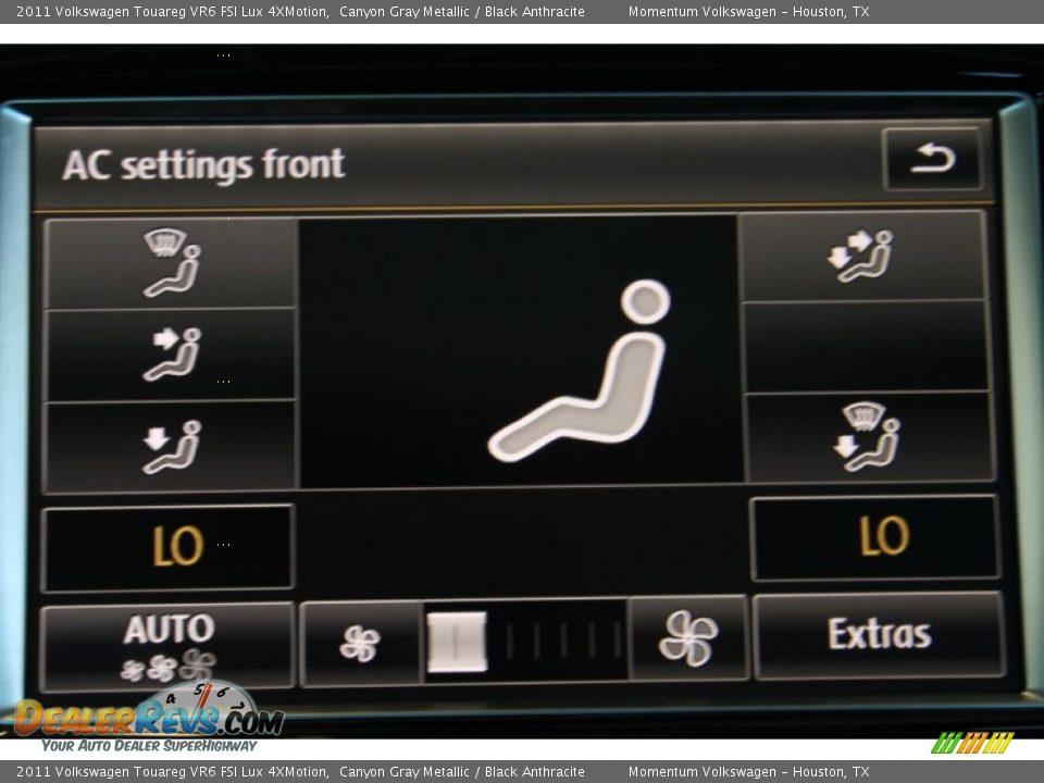 2011 Volkswagen Touareg VR6 FSI Lux 4XMotion Canyon Gray Metallic / Black Anthracite Photo #25