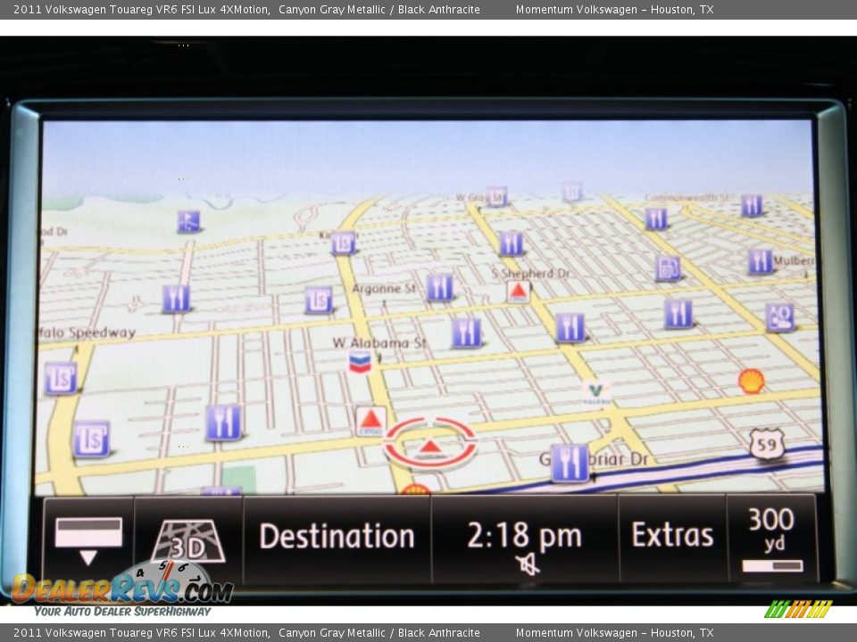 2011 Volkswagen Touareg VR6 FSI Lux 4XMotion Canyon Gray Metallic / Black Anthracite Photo #26