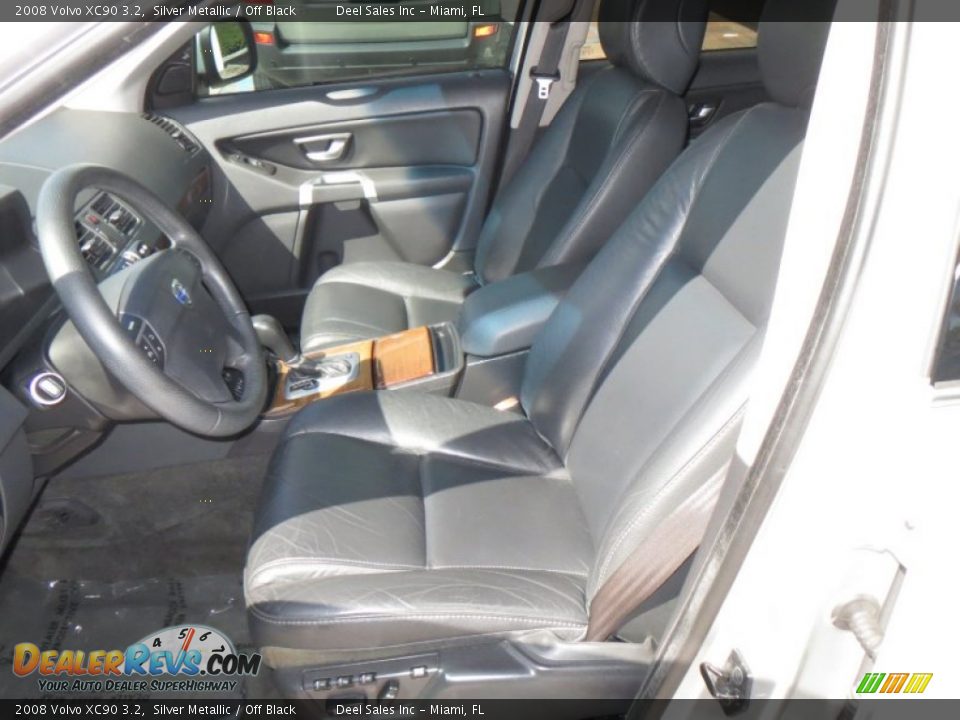 2008 Volvo XC90 3.2 Silver Metallic / Off Black Photo #9