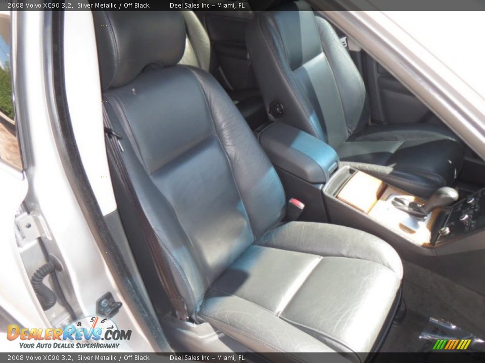 2008 Volvo XC90 3.2 Silver Metallic / Off Black Photo #10