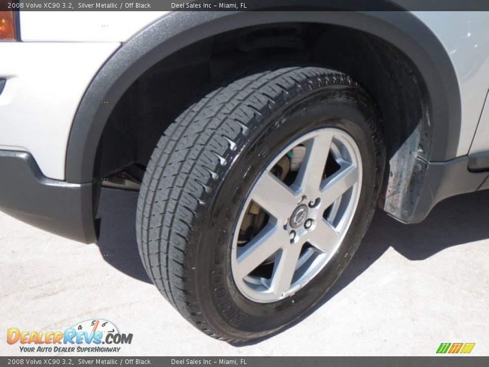 2008 Volvo XC90 3.2 Silver Metallic / Off Black Photo #14