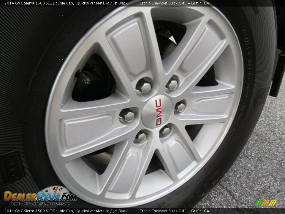 2014 GMC Sierra 1500 SLE Double Cab Wheel Photo #8
