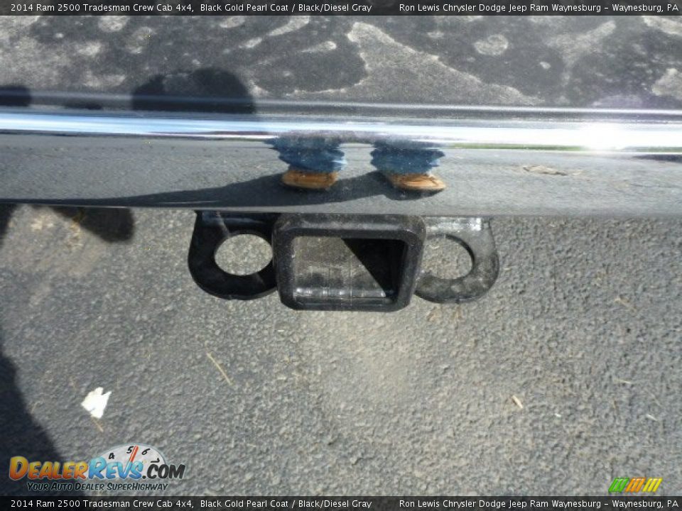 2014 Ram 2500 Tradesman Crew Cab 4x4 Black Gold Pearl Coat / Black/Diesel Gray Photo #4
