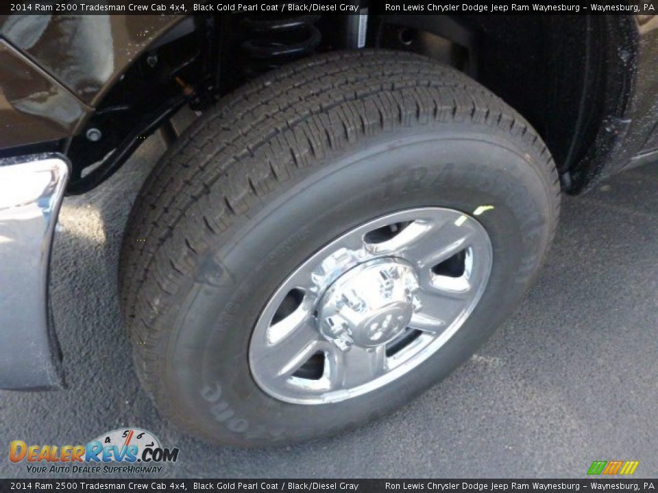 2014 Ram 2500 Tradesman Crew Cab 4x4 Black Gold Pearl Coat / Black/Diesel Gray Photo #10