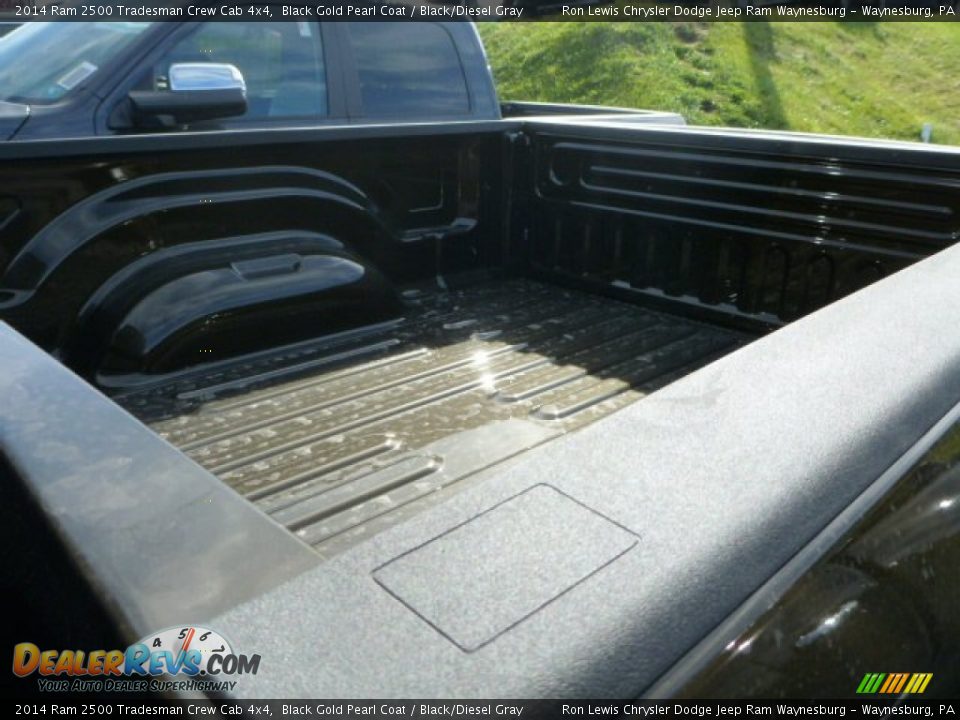 2014 Ram 2500 Tradesman Crew Cab 4x4 Black Gold Pearl Coat / Black/Diesel Gray Photo #13