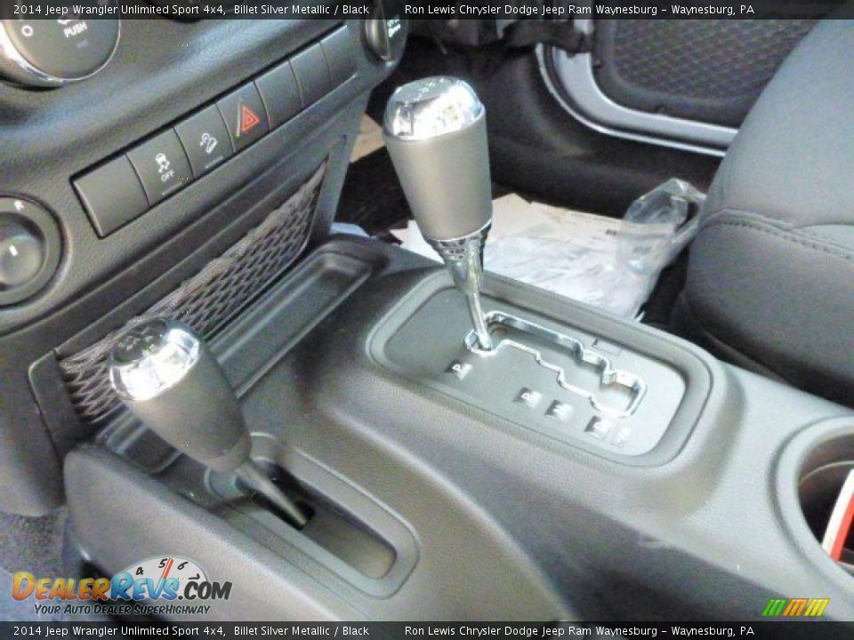 2014 Jeep Wrangler Unlimited Sport 4x4 Billet Silver Metallic / Black Photo #18