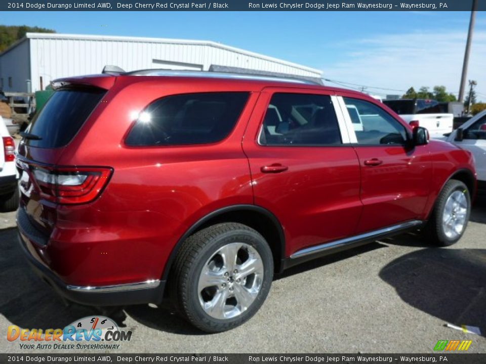 Deep Cherry Red Crystal Pearl 2014 Dodge Durango Limited AWD Photo #3