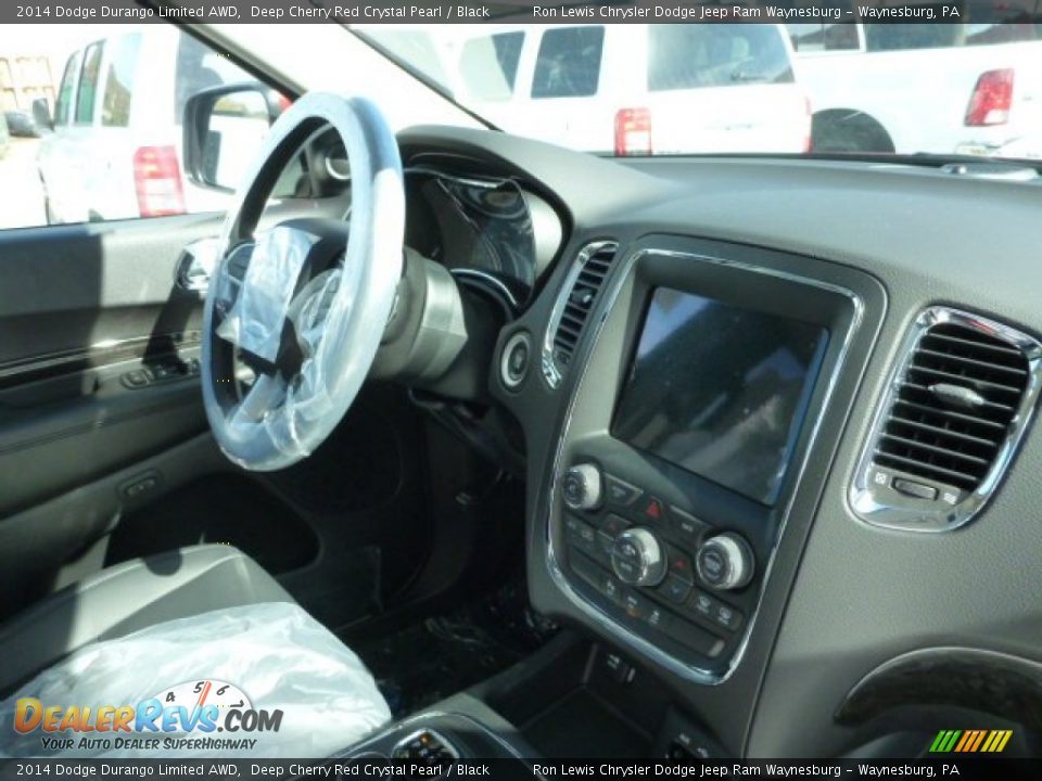 2014 Dodge Durango Limited AWD Deep Cherry Red Crystal Pearl / Black Photo #4