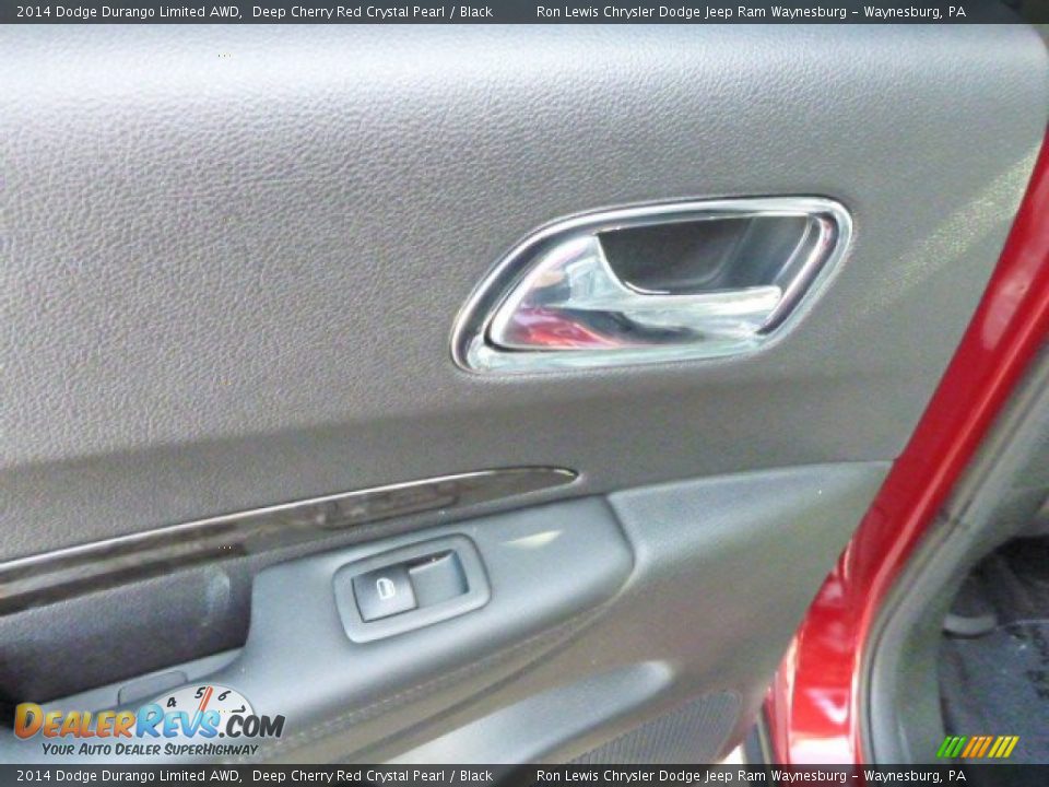 2014 Dodge Durango Limited AWD Deep Cherry Red Crystal Pearl / Black Photo #13
