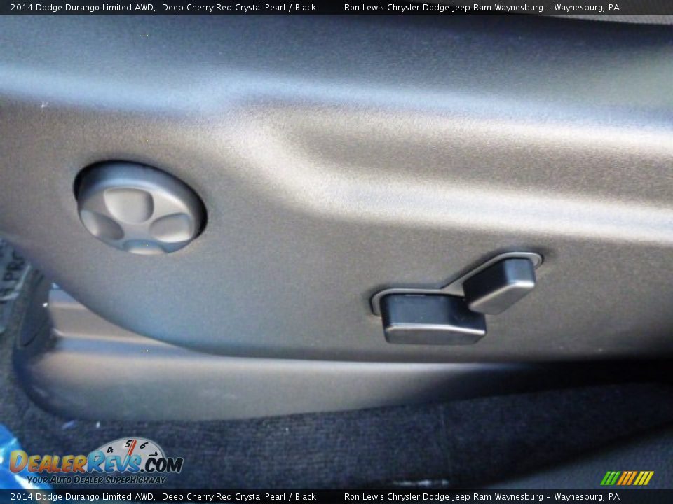 2014 Dodge Durango Limited AWD Deep Cherry Red Crystal Pearl / Black Photo #15