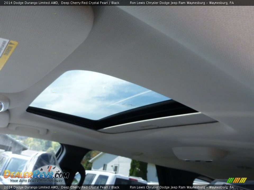 2014 Dodge Durango Limited AWD Deep Cherry Red Crystal Pearl / Black Photo #17