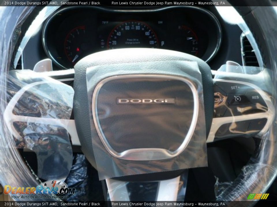 2014 Dodge Durango SXT AWD Sandstone Pearl / Black Photo #18