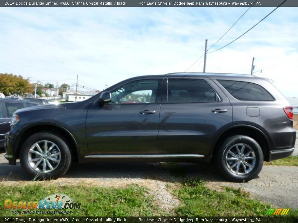 Granite Crystal Metallic 2014 Dodge Durango Limited AWD Photo #2