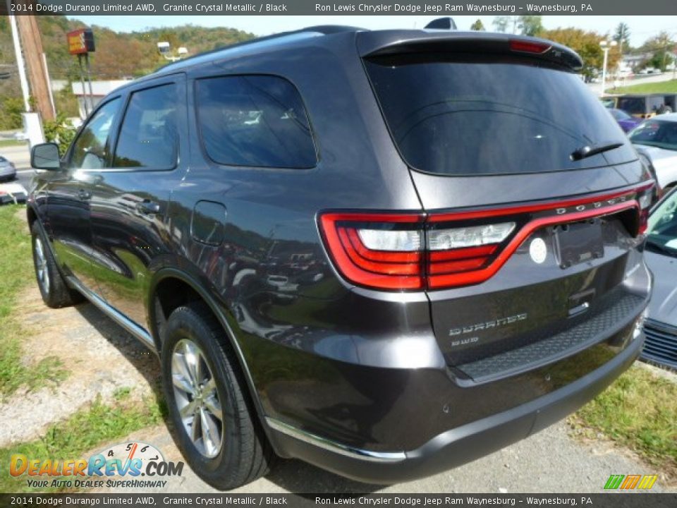Granite Crystal Metallic 2014 Dodge Durango Limited AWD Photo #3