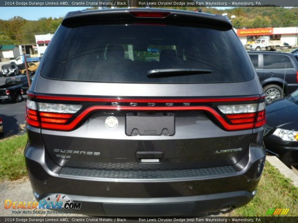2014 Dodge Durango Limited AWD Granite Crystal Metallic / Black Photo #4