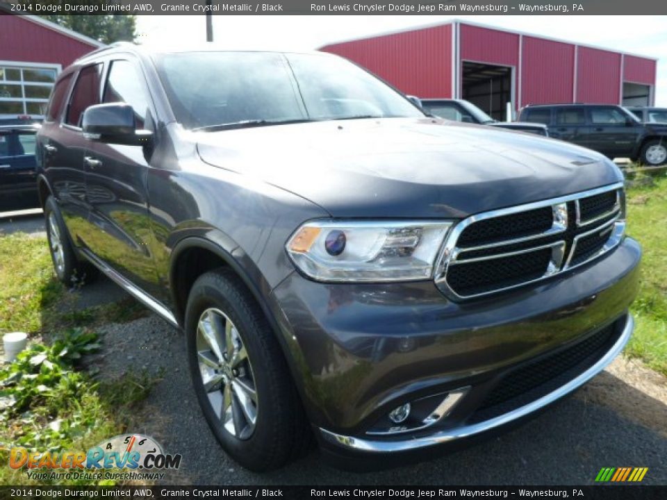 2014 Dodge Durango Limited AWD Granite Crystal Metallic / Black Photo #6