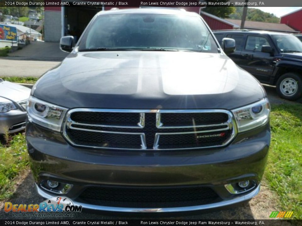 2014 Dodge Durango Limited AWD Granite Crystal Metallic / Black Photo #7