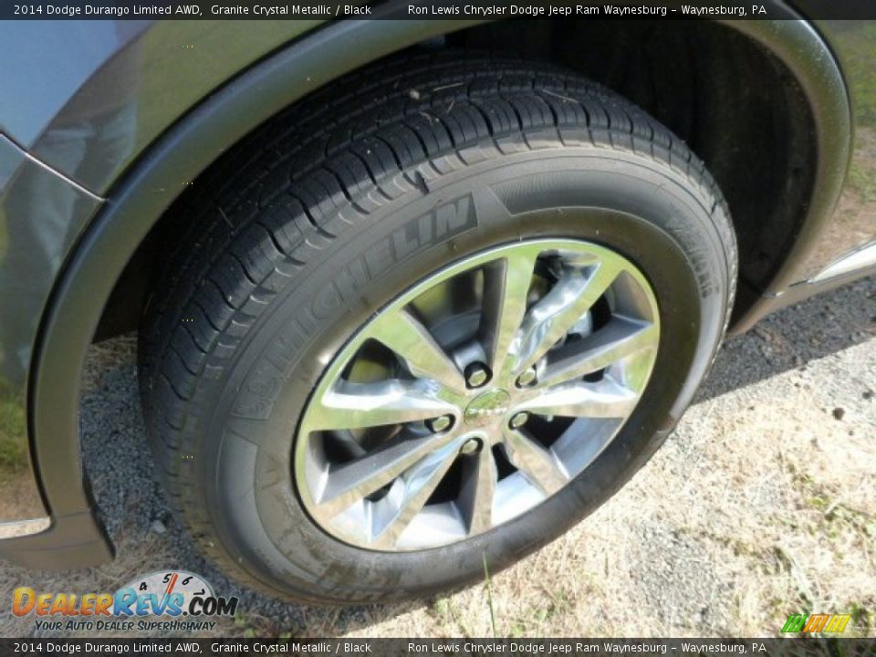 2014 Dodge Durango Limited AWD Granite Crystal Metallic / Black Photo #8