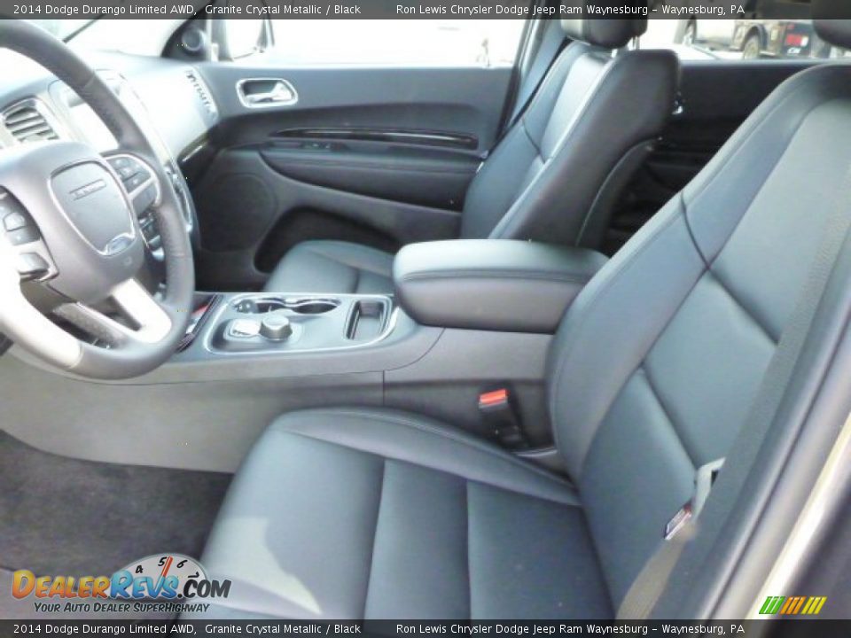 2014 Dodge Durango Limited AWD Granite Crystal Metallic / Black Photo #9