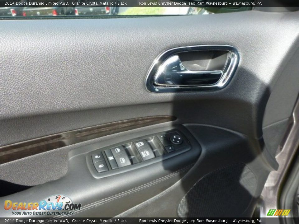 2014 Dodge Durango Limited AWD Granite Crystal Metallic / Black Photo #14