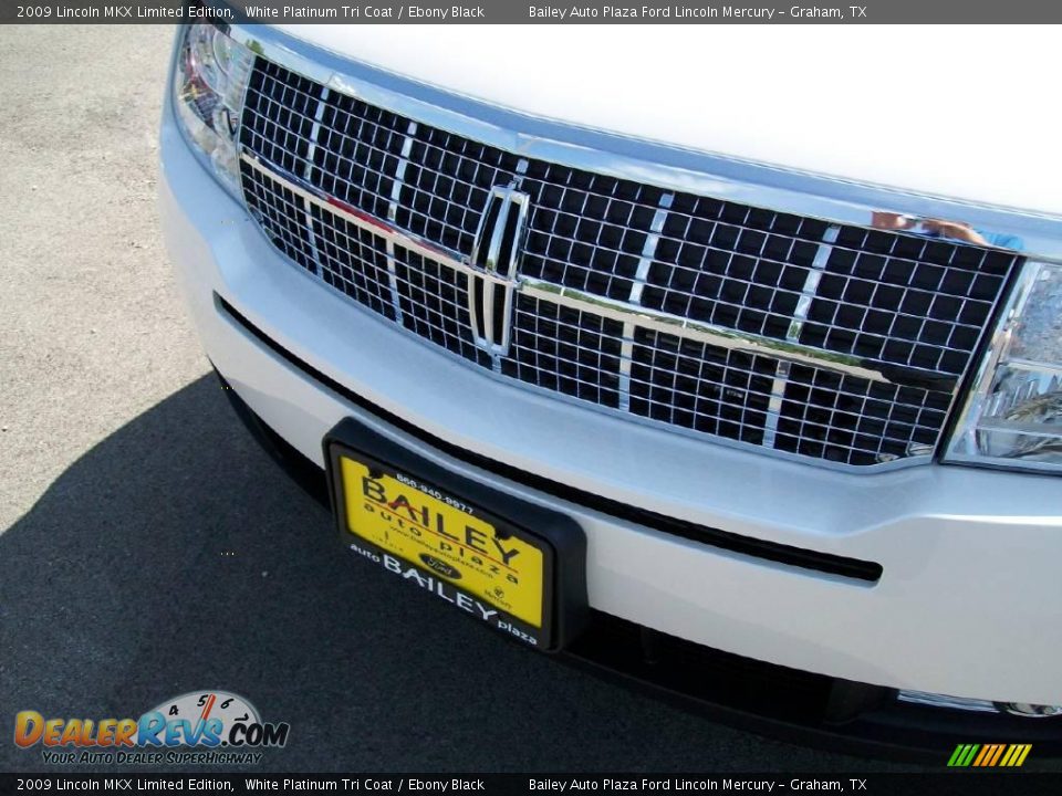 2009 Lincoln MKX Limited Edition White Platinum Tri Coat / Ebony Black Photo #1