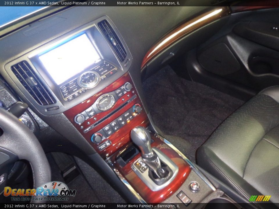 2012 Infiniti G 37 x AWD Sedan Liquid Platinum / Graphite Photo #33