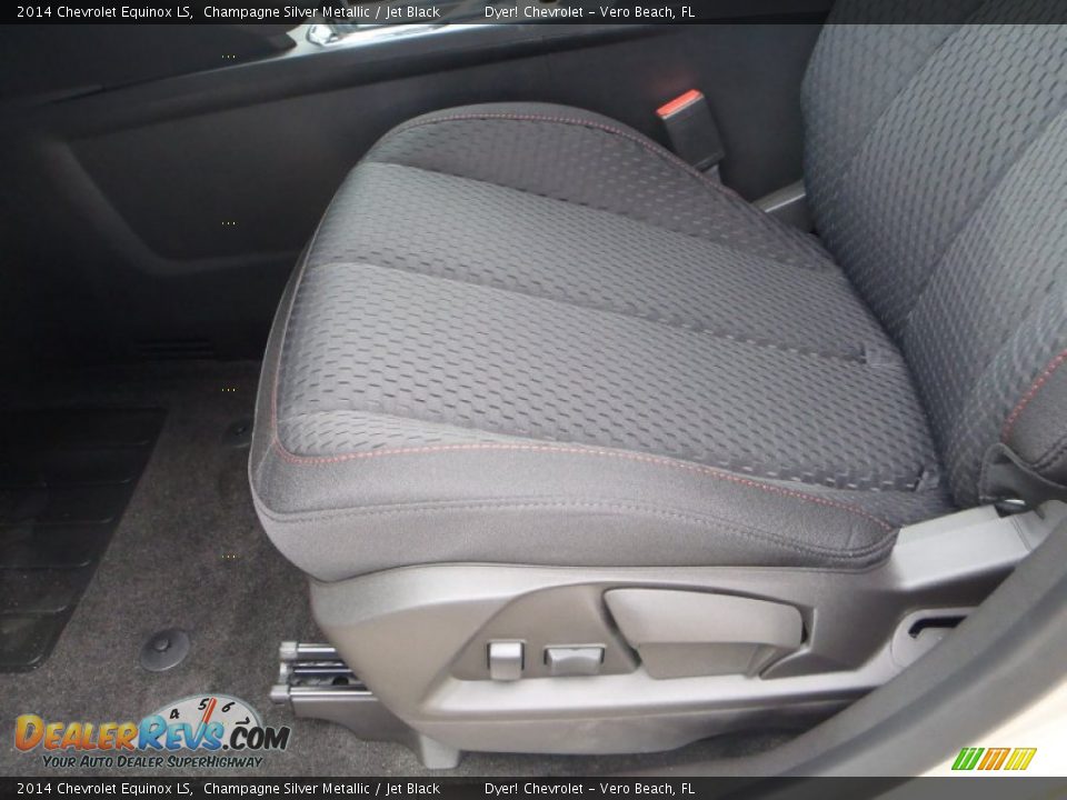 2014 Chevrolet Equinox LS Champagne Silver Metallic / Jet Black Photo #11