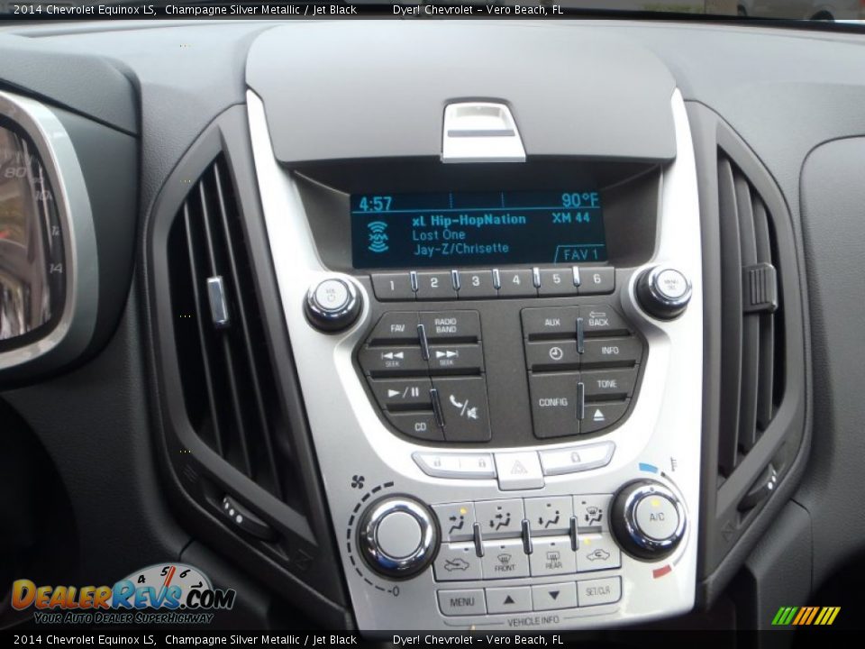 2014 Chevrolet Equinox LS Champagne Silver Metallic / Jet Black Photo #15