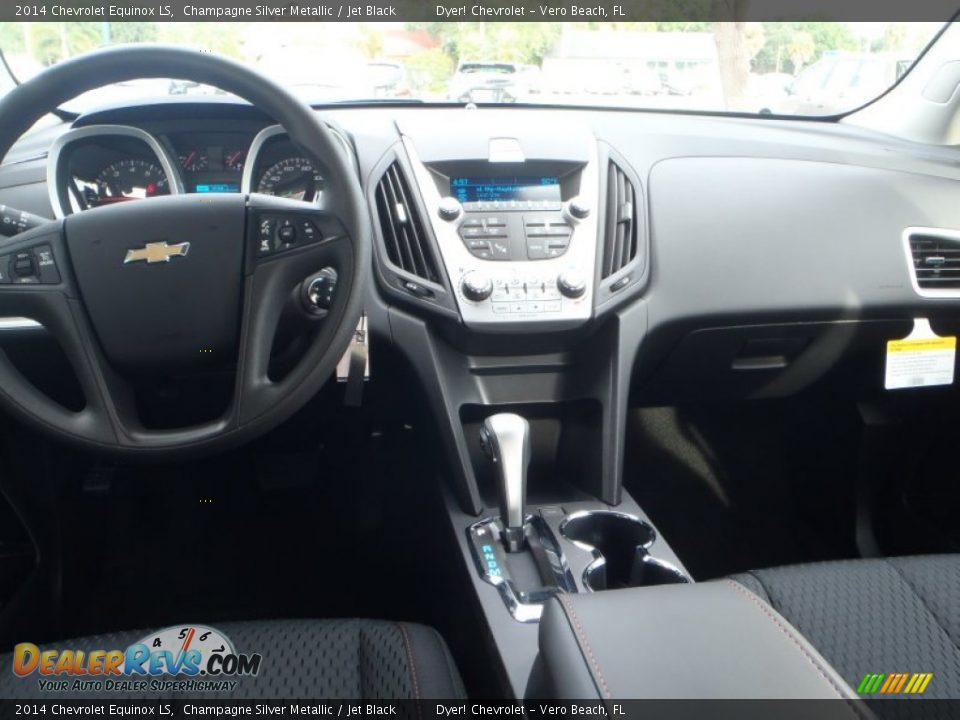 2014 Chevrolet Equinox LS Champagne Silver Metallic / Jet Black Photo #17