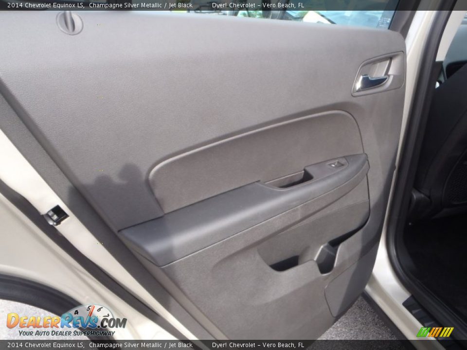 2014 Chevrolet Equinox LS Champagne Silver Metallic / Jet Black Photo #18