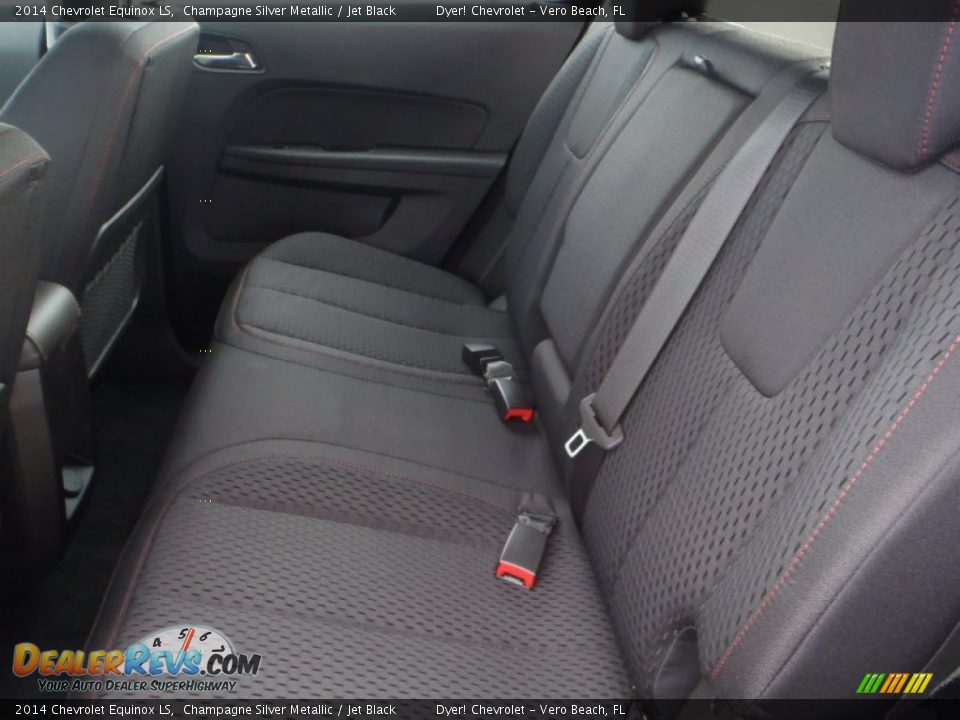 2014 Chevrolet Equinox LS Champagne Silver Metallic / Jet Black Photo #19