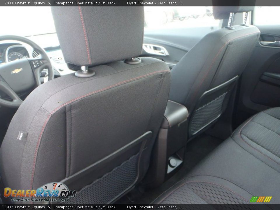 2014 Chevrolet Equinox LS Champagne Silver Metallic / Jet Black Photo #20