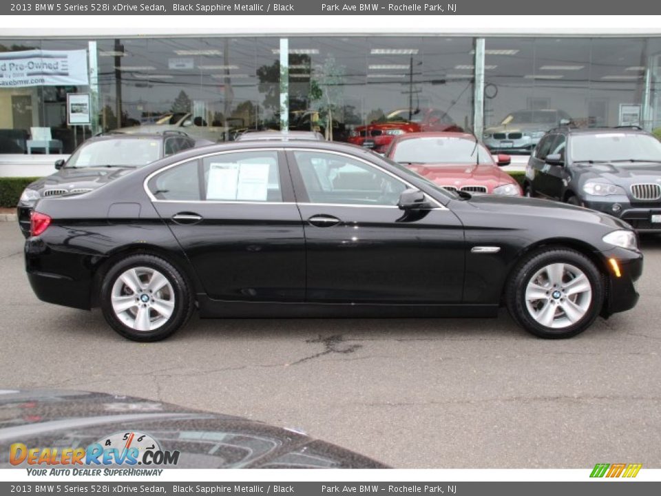 2013 BMW 5 Series 528i xDrive Sedan Black Sapphire Metallic / Black Photo #2