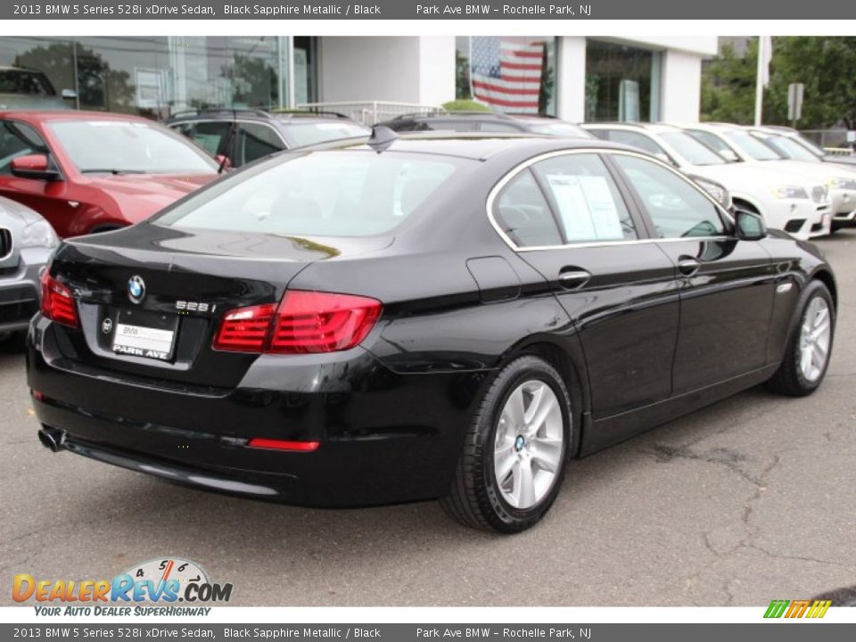 2013 BMW 5 Series 528i xDrive Sedan Black Sapphire Metallic / Black Photo #3
