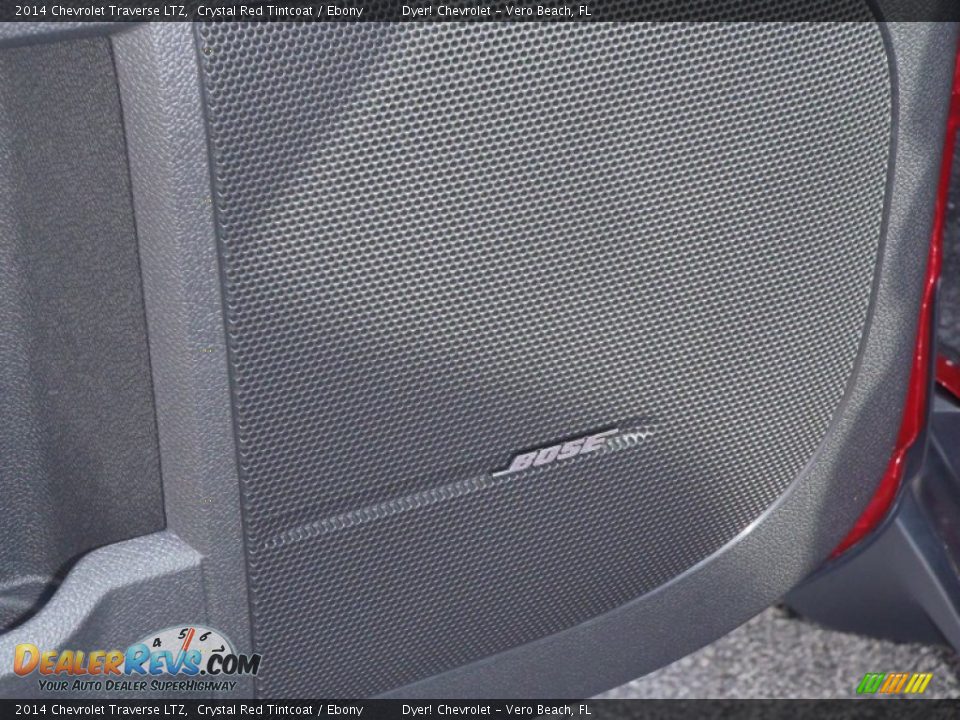 2014 Chevrolet Traverse LTZ Crystal Red Tintcoat / Ebony Photo #7