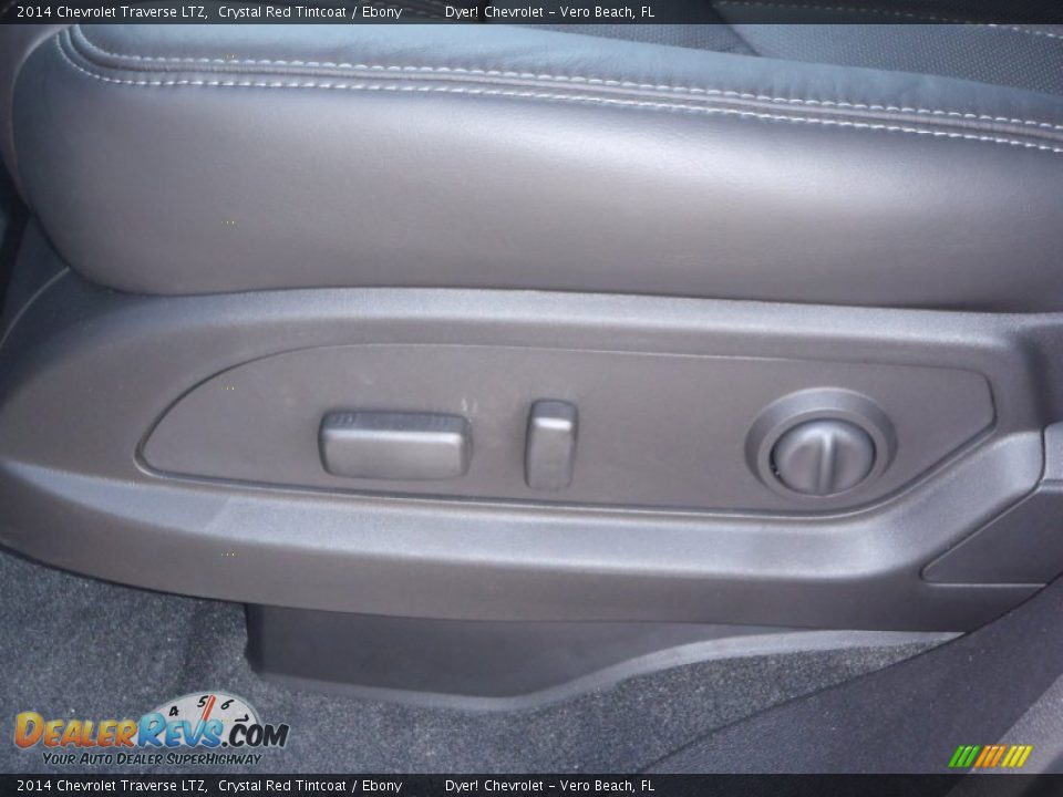 2014 Chevrolet Traverse LTZ Crystal Red Tintcoat / Ebony Photo #9