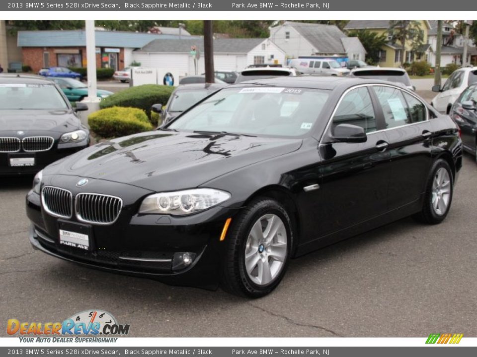 2013 BMW 5 Series 528i xDrive Sedan Black Sapphire Metallic / Black Photo #7