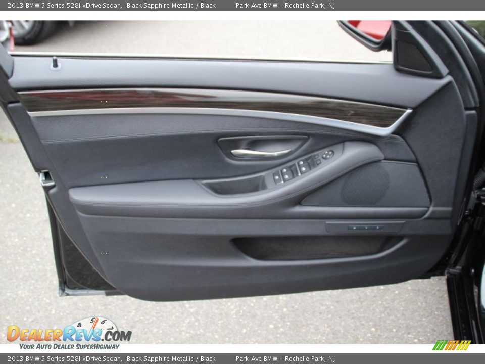 2013 BMW 5 Series 528i xDrive Sedan Black Sapphire Metallic / Black Photo #9
