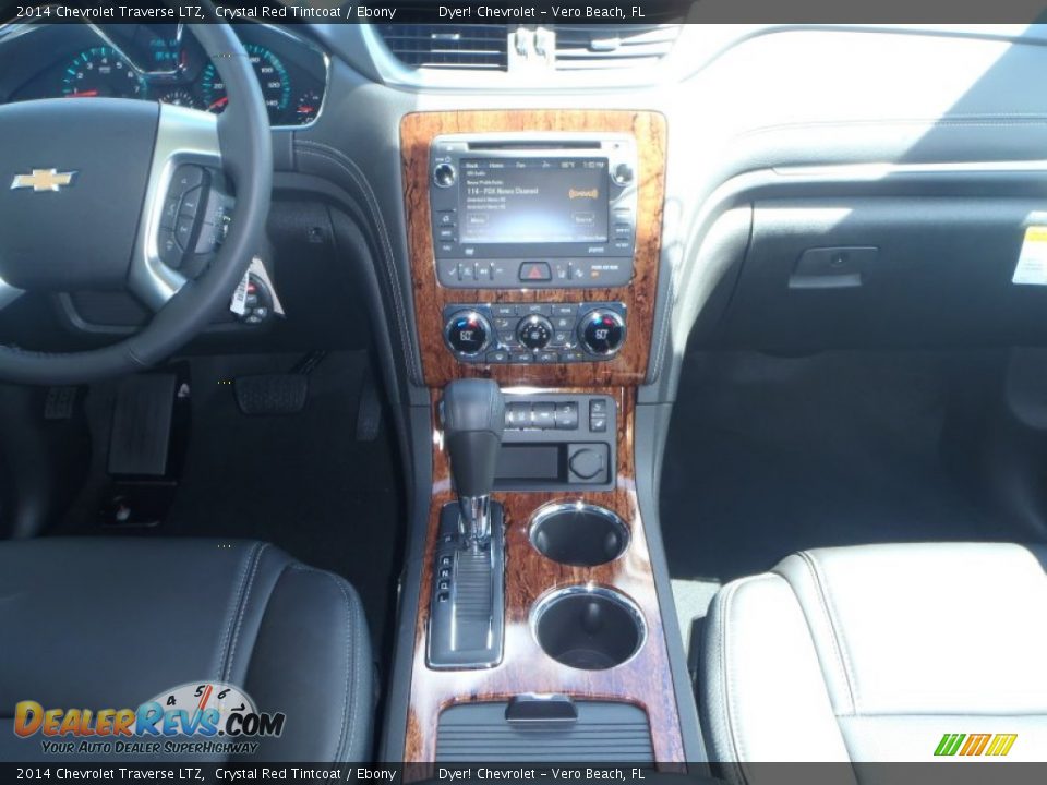 2014 Chevrolet Traverse LTZ Crystal Red Tintcoat / Ebony Photo #12